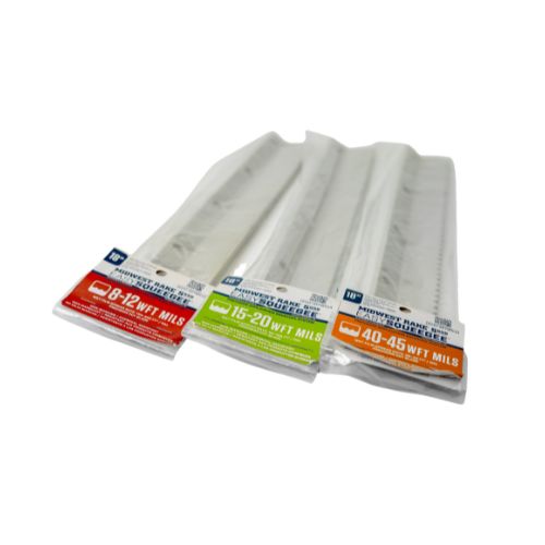 Squeegee Reemplazables - Variedad de Espesores 8-12 mils / 15 -20 mils / 40-45 mils